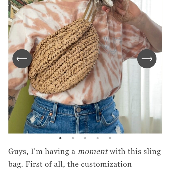 Across the Waves Sling bag by Lu & Elle - Picture 7 of 8